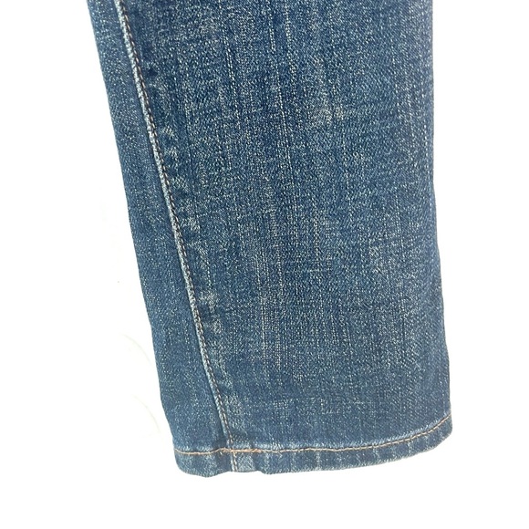 Current/Elliott The Skinny Loved Destroy Splatter Jeans - Picture 9 of 12